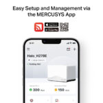 MERCUSYS Whole Home Mesh Wi-Fi 7 System Halo H27BE