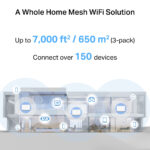 MERCUSYS Whole Home Mesh Wi-Fi 7 System Halo H27BE