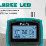 PROSKIT tester καλωδίων δικτύου MT-7071N για RJ45/11/12 & BNC