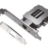 POWERTECH κάρτα επέκτασης δικτύου PCIe σε RJ45 PT-1453