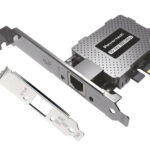 POWERTECH κάρτα επέκτασης δικτύου PCIe σε RJ45 PT-1453