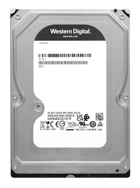 WD σκληρός δίσκος Purple 3.5"