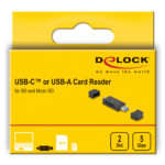 DELOCK card reader 91020 για SD & micro SD