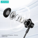 USAMS earphones YQ24 με μαγνήτη