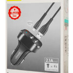 USAMS φορτιστής αυτοκινήτου C13 & καλώδιο Lightning