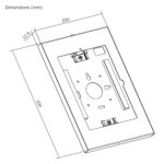 BRATECK επιτοίχια βάση tablet PAD34-01