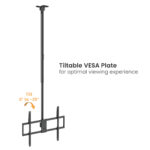 BRATECK βάση τηλεόρασης οροφής PLB-CE1568XL