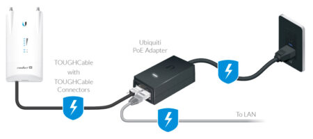 με power cable