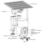 POWERTECH smart ηλιακή κάμερα PT-1177