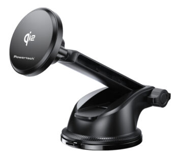 POWERTECH ασύρματος φορτιστής & βάση smartphone αυτοκινήτου PT-1492