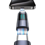 USAMS αντάπτορας USB-C US-SJ682 με οθόνη