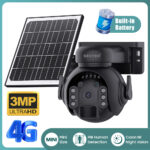 SECTEC smart ηλιακή κάμερα ST-515C-3M-4G-BK