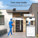 SECTEC smart ηλιακή κάμερα ST-515C-3M-4G-BK
