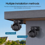 SECTEC smart ηλιακή κάμερα ST-515C-3M-5W-BK