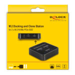 DELOCK docking station για M.2 NVMe SSD 64177