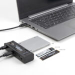 DELOCK docking station για M.2 NVMe/SATA ή 2.5"/3.5" SSD/HDD 64252