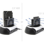 DELOCK docking station για M.2 NVMe/SATA ή 2.5"/3.5" SSD/HDD 64280
