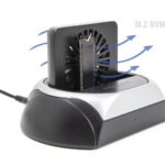 DELOCK docking station για M.2 NVMe/SATA ή 2.5"/3.5" SSD/HDD 64280