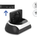 DELOCK docking station για M.2 NVMe/SATA ή 2.5"/3.5" SSD/HDD 64280
