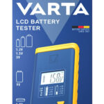 VARTA ψηφιακό tester μπαταρίας 75305 για 9V/AAA//AA/C/D/button cells