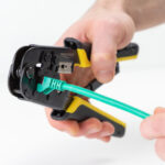 DELOCK εργαλείο πτύχωσης με απογυμνωτή καλωδίων RJ45/12/11 90520