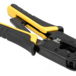 DELOCK εργαλείο πτύχωσης με απογυμνωτή καλωδίων RJ45/12/11 90520