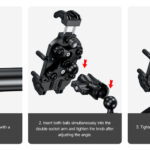 ULEFONE βάση ποδηλάτου για smartphone Armor Mount Pro AM01