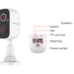 VSTARCAM smart ηλιακή κάμερα BG55