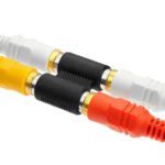 POWERTECH αντάπτορας 2x RCA θηλυκό σε θηλυκό CAB-R022