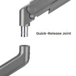 BRATECK βάση γραφείου οθόνης LDT74-C012UC