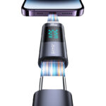 USAMS αντάπτορας Lightning σε USB-C US-SJ681 με οθόνη