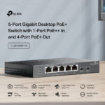 TP-LINK desktop switch TL-SG1005P-PD