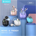 CELEBRAT earphones με θήκη φόρτισης TWS-W27