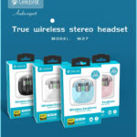 CELEBRAT earphones με θήκη φόρτισης TWS-W27