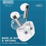 CELEBRAT earphones με θήκη φόρτισης TWS-W27