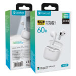 CELEBRAT earphones με θήκη φόρτισης W52