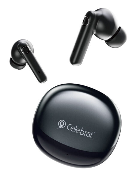 CELEBRAT earphones με θήκη φόρτισης W71