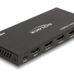 DELOCK HDMI splitter 18652 με downscaler πλήκτρο