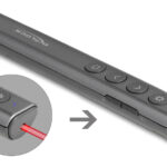 DELOCK τηλεχειριστήριο παρουσιάσεων 64250 με laser & πλήκτρα