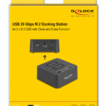 DELOCK docking station για M.2 NVMe SSD 64300