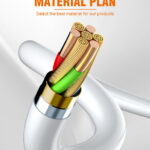 LDNIO καλώδιο USB-C σε USB-C LC602C