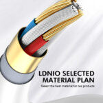 LDNIO καλώδιο USB-C σε USB-C LC812C