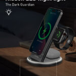 LDNIO ασύρματος φορτιστής WL02 με LED φωτισμό