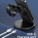 LDNIO ασύρματος φορτιστής WL02 με LED φωτισμό