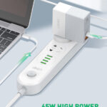 LDNIO φορτιστής τοίχου A2620C με καλώδιο