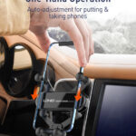 LDNIO βάση smartphone αυτοκινήτου MG03 για αεραγωγούς