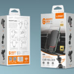 LDNIO βάση smartphone αυτοκινήτου MG10 για αεραγωγούς