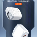 LDNIO φορτιστής τοίχου A3511Q με καλώδιο