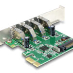 DELOCK κάρτα επέκτασης PCI Express x1 σε 4x USB 89360