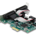 DELOCK κάρτα επέκτασης PCIe σε 4x RS-232 90410
